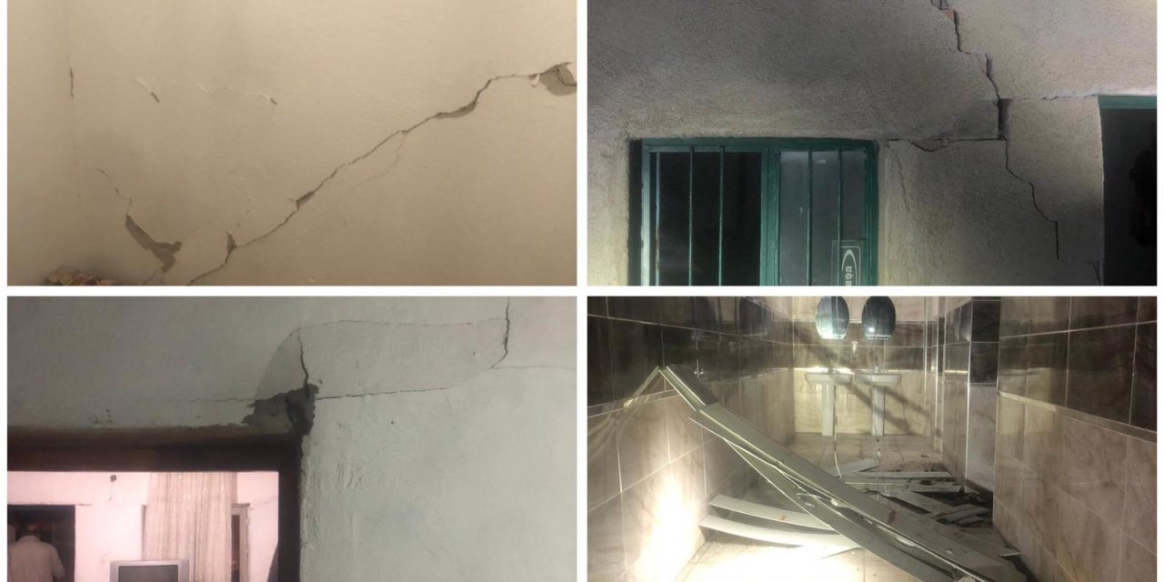 Niğde depremi Konya’nın 2 ilçesindeki binalarda da hasara yol açtı