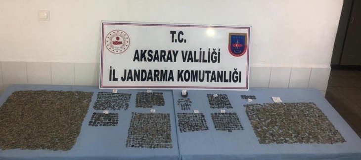 Tarihi eser kaçakçılığına darbe! 7 bin 100 sikke ele geçirildi