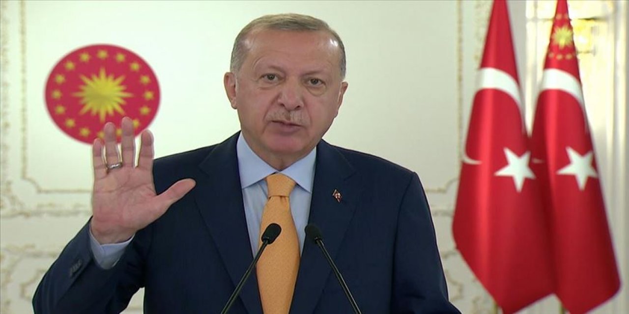 Cumhurbaşkanı Erdoğan: Salgınla birlikte 'Dünya Beşten Büyüktür' tezinin haklılığını bir kez daha görmüş olduk