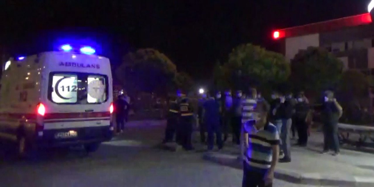 Konya'da iki aile arasında silahlı-bıçaklı kavga: 1'i polis 6 yaralı