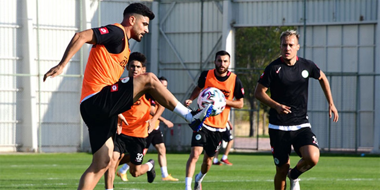 Konyaspor, Beşiktaş maçına 3 eksikle hazırlandı