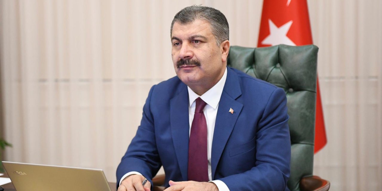 Sağlık Bakanı Koca, Ersin Tatar'ı tebrik etti