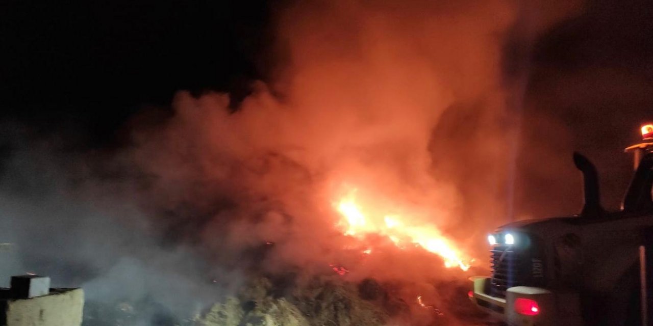 Konya’da korkutan yangın! 7 saatte zor kontrol altına alındı