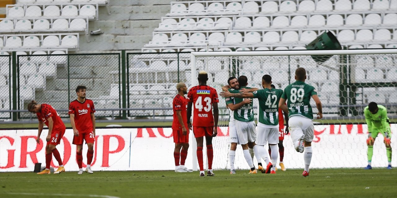 Konyaspor-Beşiktaş maçından notlar! Anicic'in yokluğunda savunma Abdülkerim'e emanet