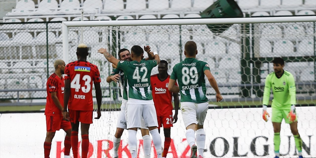 Konyaspor sahasında Beşiktaş'ı farklı mağlup etti