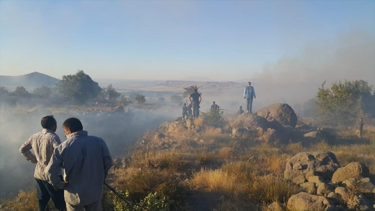 Aksaray'da orman yangını