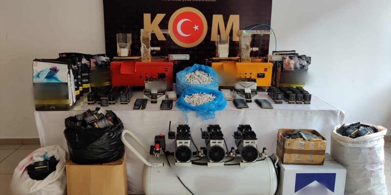 Konya'da kaçakçılık operasyonları: 9 gözaltı