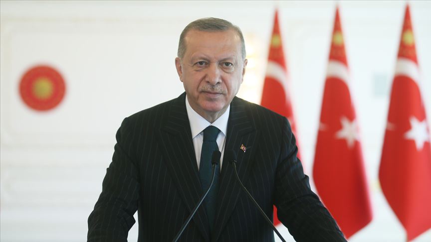 Cumhurbaşkanı Erdoğan: Kovid-19 salgını ekosistemdeki bozulmanın yansımalarından birisidir