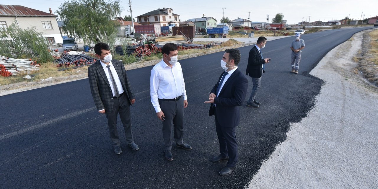 Karatay'da asfalt hedefine adım adım ulaşılıyor