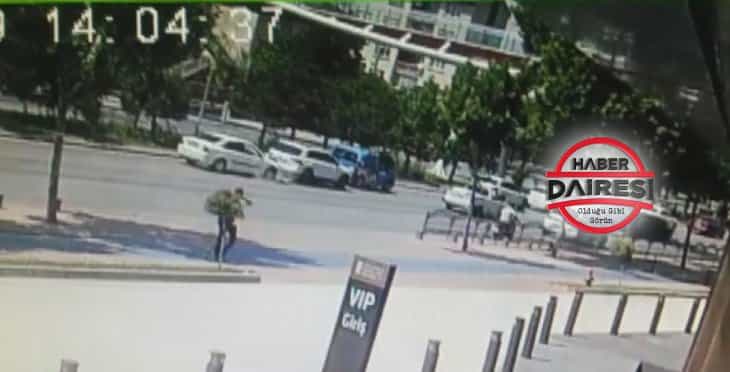 Konya’daki zincirleme kaza anı kamerada!