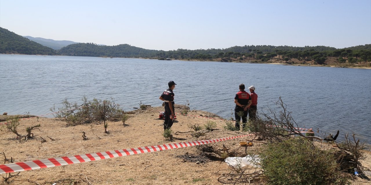 Gölde kaybolan kişinin cansız bedeni misinaya dolanmış halde bulundu