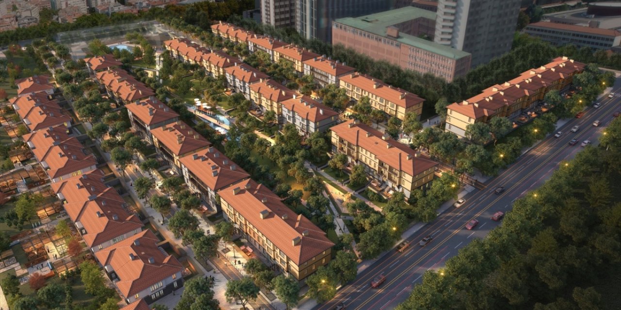 Bakan Kurum, Türkiye'nin ilk toplu konutlarının olduğu alandaki projeyi anlattı