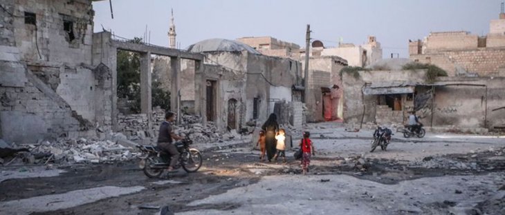 Rusya İdlib'e 24 gün sonra yeniden saldırdı