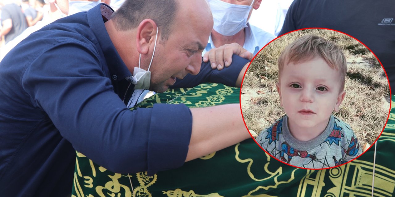 Yangın kurbanı 4 yaşındaki Yakup’a acı veda