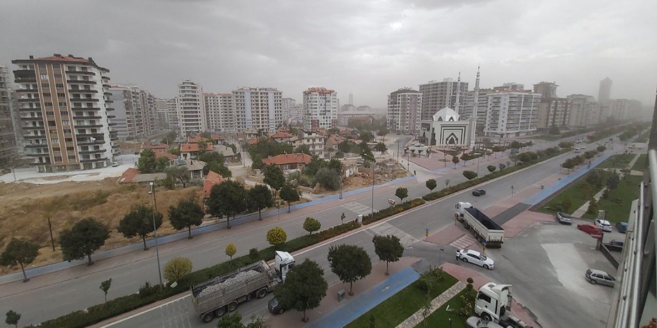 Meteoroloji, Konya ile birlikte 4 şehri bir kez daha uyardı! Kuvvetli rüzgar ve fırtına geliyor