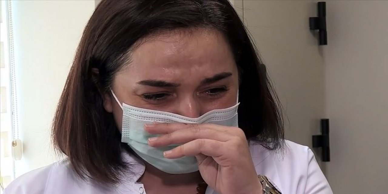 Koronavirüsü yenen doktor yaşadıklarını ağlayarak anlattı