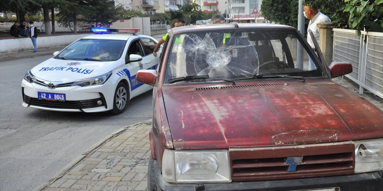 Konya'da silahlı kavga! Kovalamaca sonrası ateş açtı: 1 yaralı