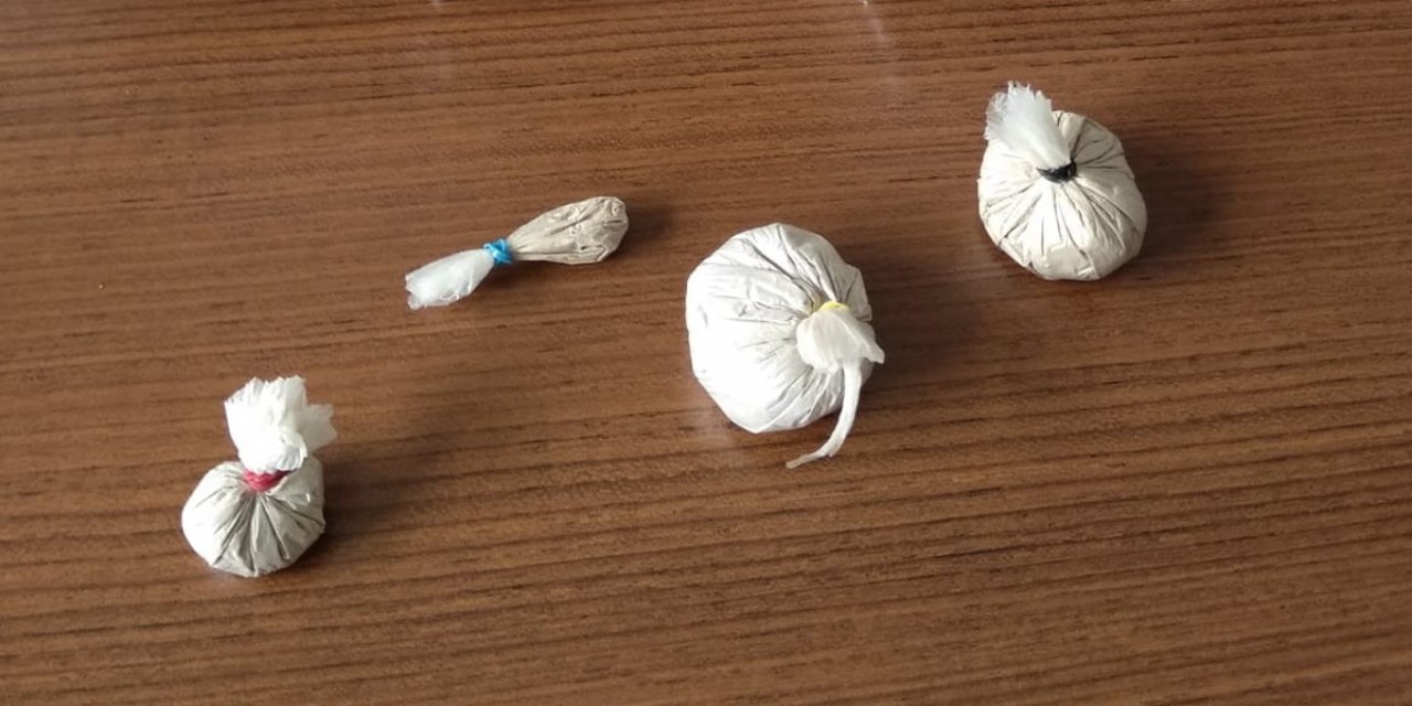 Antalya’dan Konya’ya eroin getiren şüpheli yakalandı