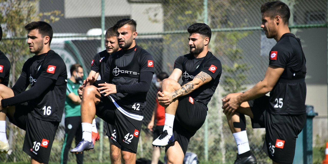 Konyaspor milli maç arasında hazırlıklarını sürdürüyor