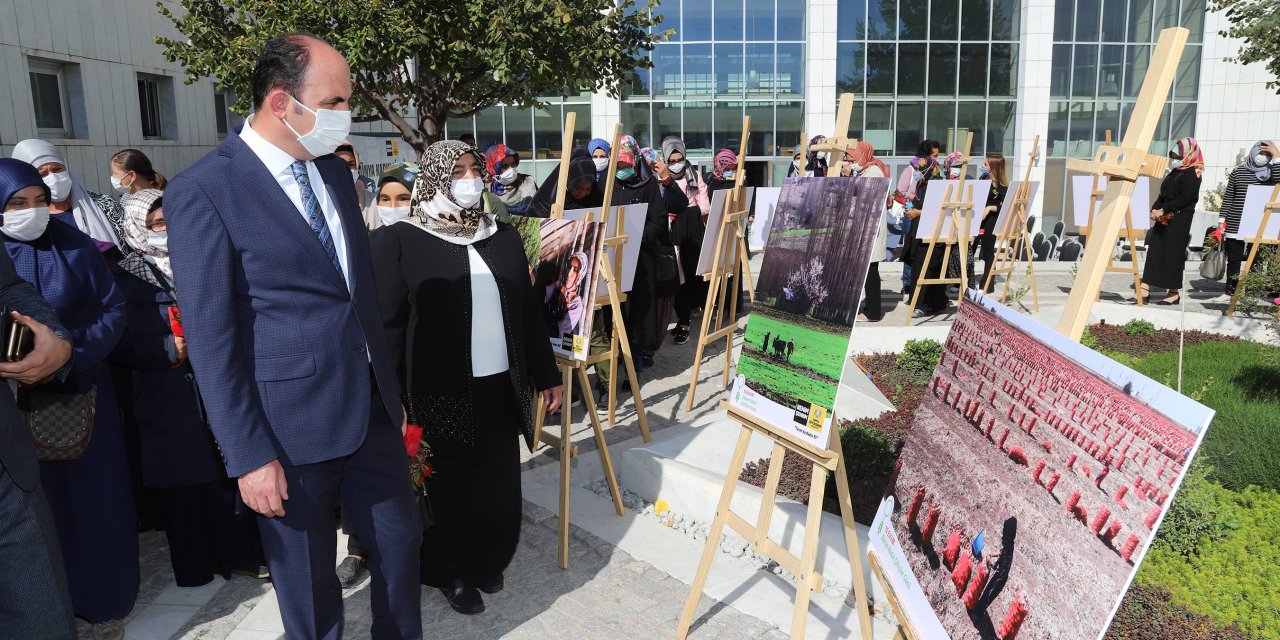 Başkan Altay, Konyalı kadın çiftçilerle buluştu