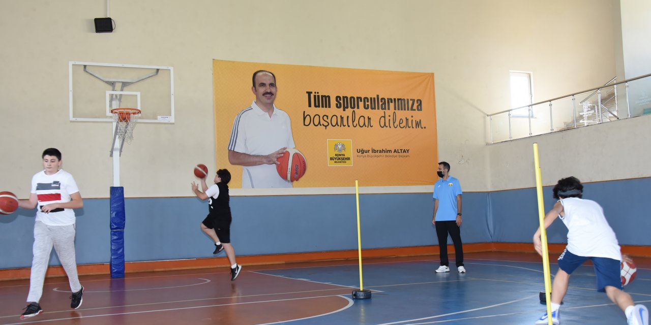 Konya Büyükşehir Belediyespor geleceğin basketbolcularını arıyor