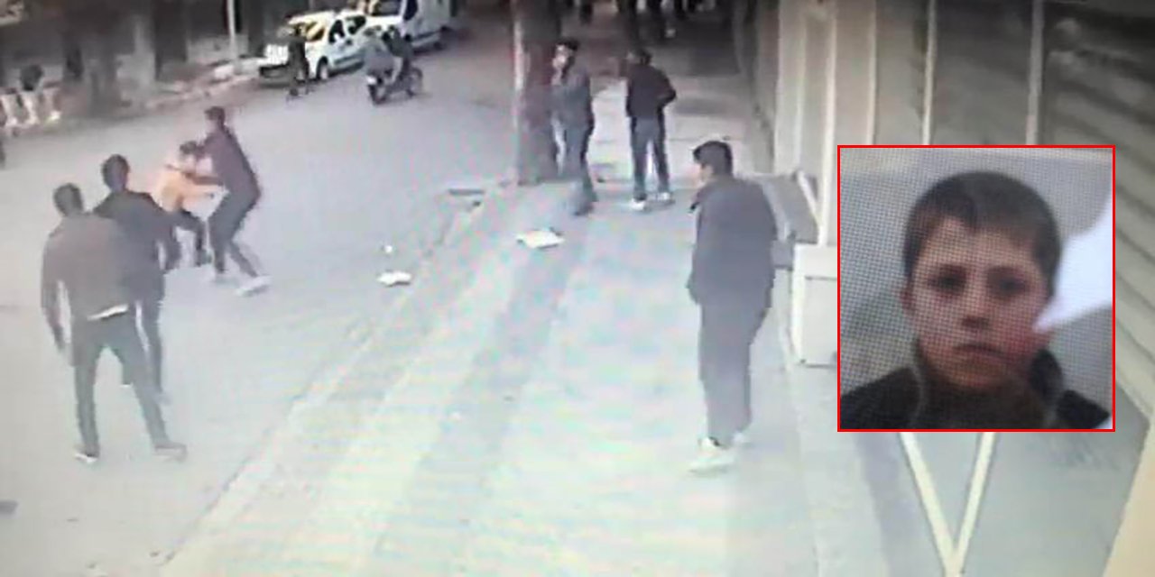 Konya’da 14 yaşındaki çocuğun öldürüldüğü an kamerada! Polis şüpheliyi arıyor