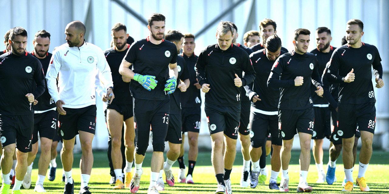 Konyaspor'da Gaziantep FK maçının hazırlıkları tamamlandı