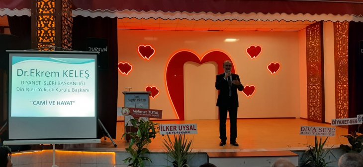 Seydişehir’de Camiler ve Din Görevlileri Haftası konferansı