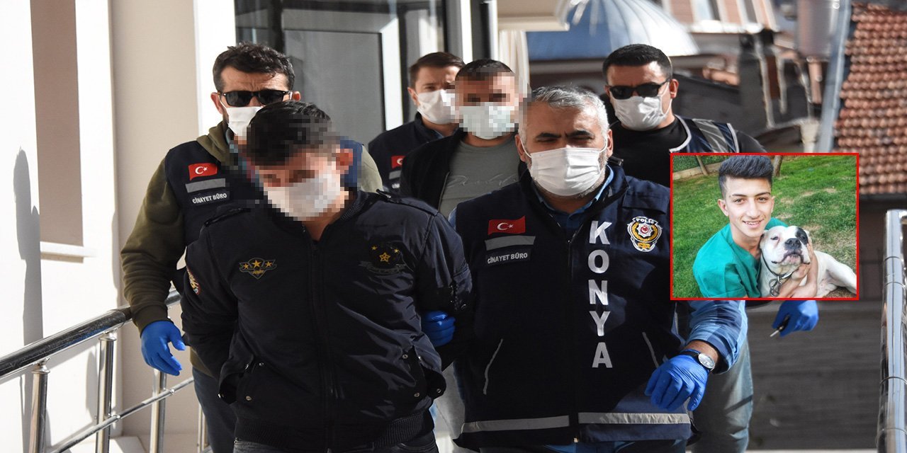 Konya’da kız meselesi yüzünden işlenen cinayete ilişkin gözaltına alınan 3 şüpheli ile ilgili karar