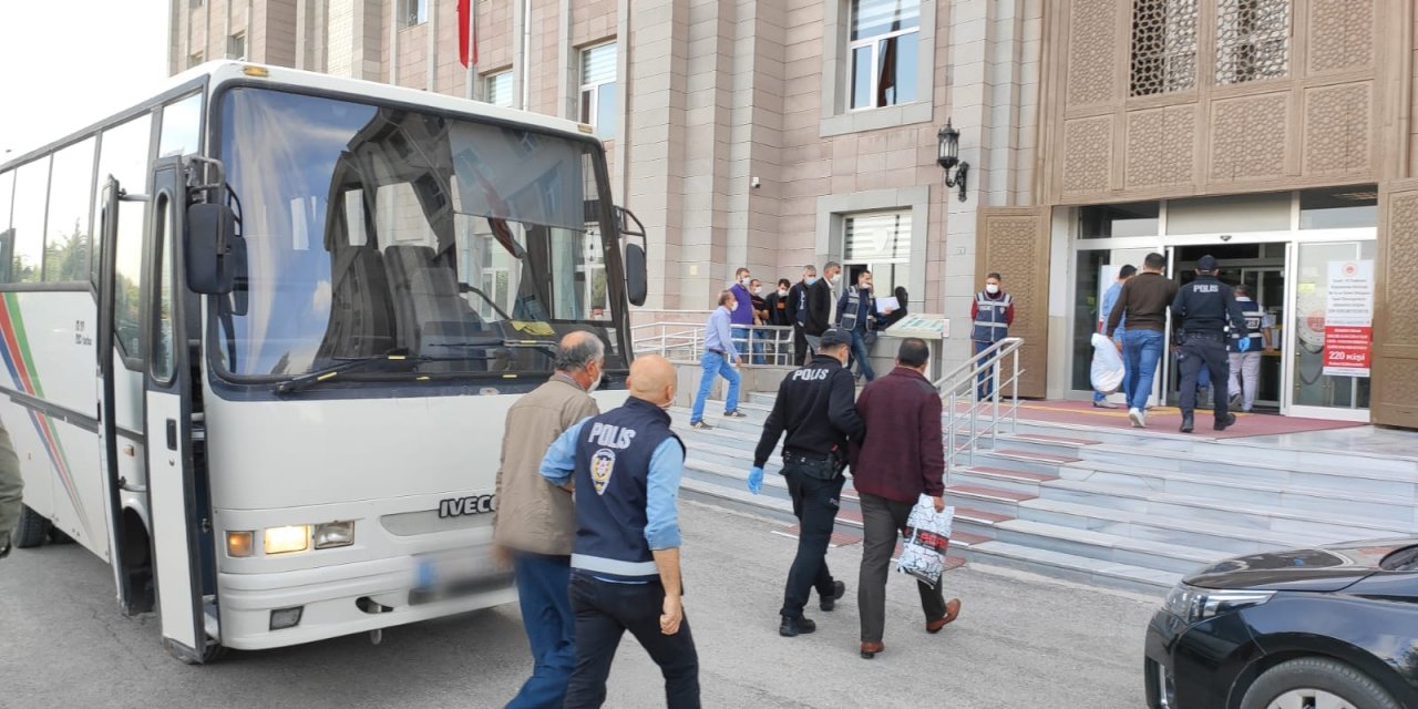 Konya’da "tefecilik" operasyonu: 8 gözaltı