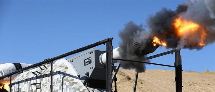 Milli elektromanyetik top seri atışa geçti