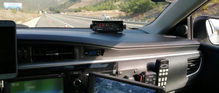 İki günde 18 bin 341 hız ihlali tespit edildi