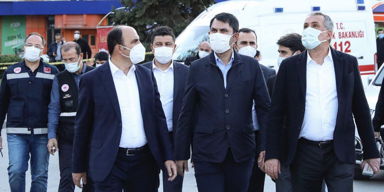 Bakan Kurum ve Başkan Altay İzmir'de incelemelerde bulundu! "Ne eksiğiniz varsa bildirin getirelim"