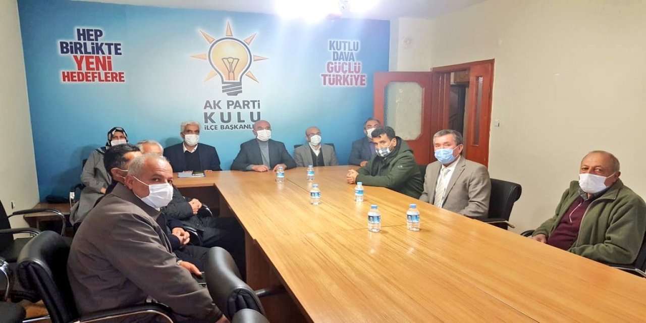 AK Parti Konya, istifa sonrası boşalan Kulu teşkilatına yeni isim getirdi