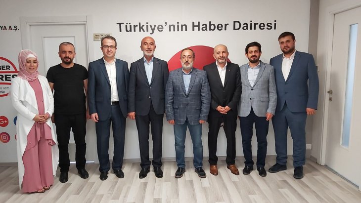 Haber Dairesi AK Parti Konya İl Teşkilatını ağırladı