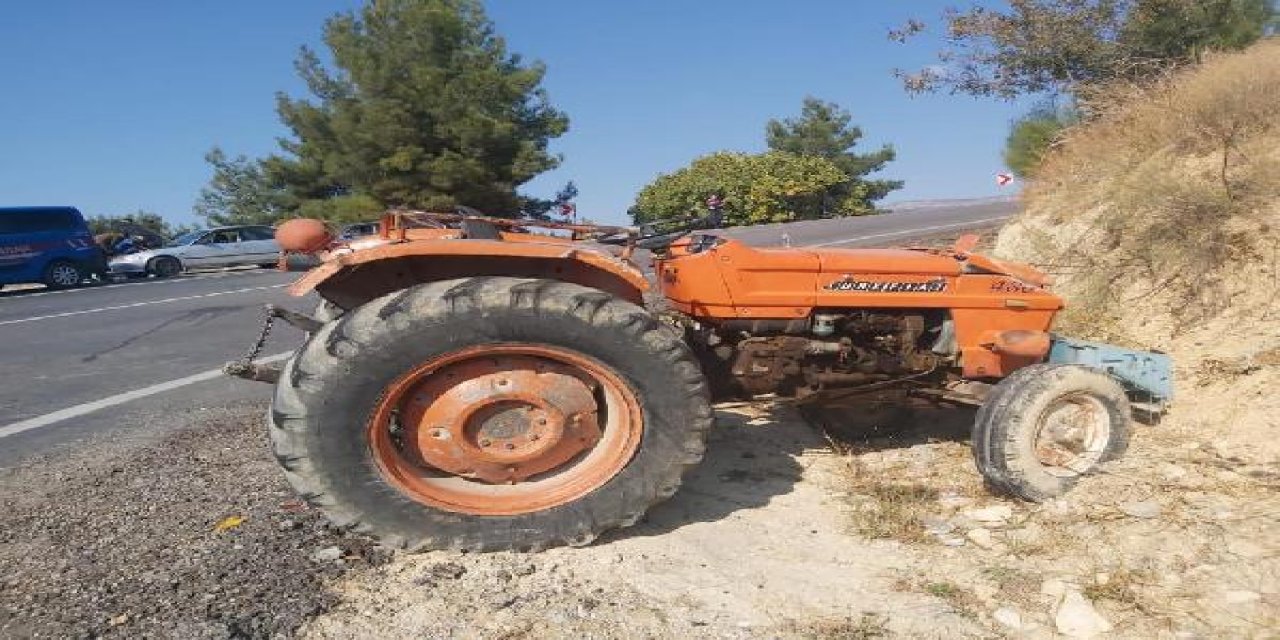 Yaşlı çifti kaza ayırdı! Karaman’da traktör devrildi: 1 ölü, 1 yaralı