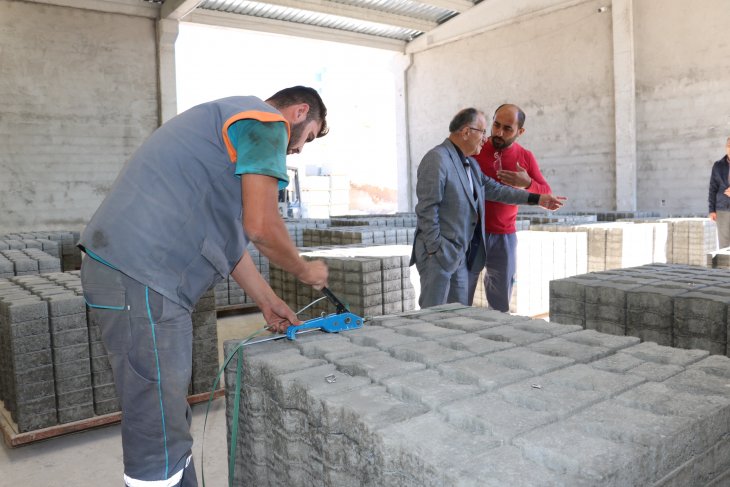 Beyşehir Belediyesi kendi parkesini kendisi üretmeye başladı