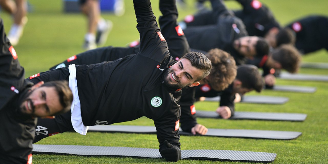 Konyaspor'da Kasımpaşa maçının hazırlıkları sürüyor