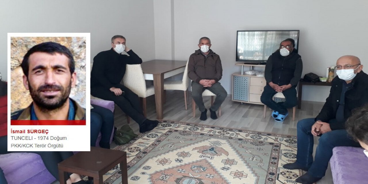 HDP Milletvekili Alican Önlü, öldürülen PKK'lı teröristin ailesini ziyaret etti!