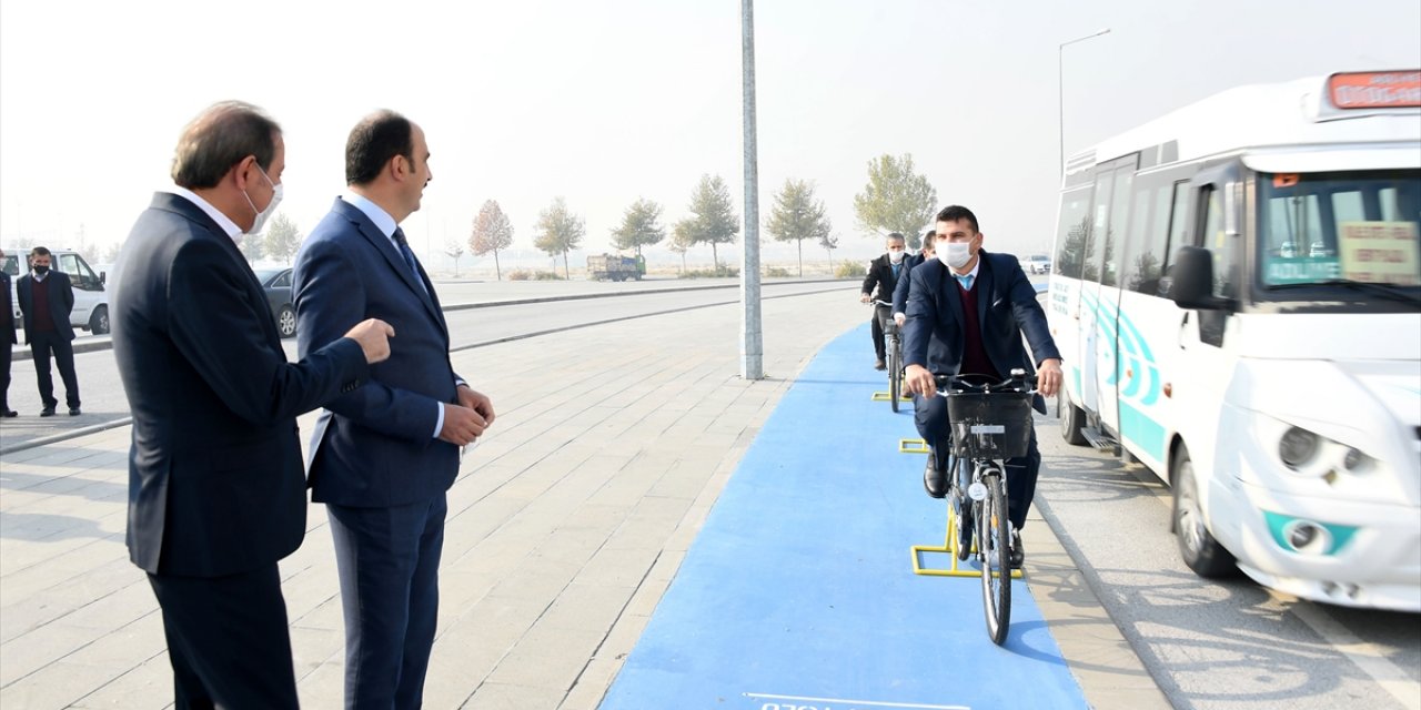 Bisiklet şehri Konya'da sürücülere empati eğitimi! Yüksek sesten korktular