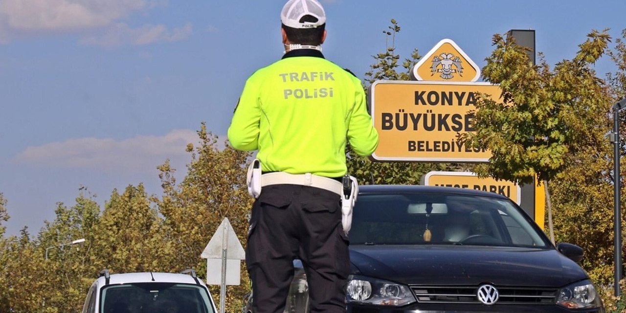 Konya'da 2 bin 15 sürücüye ceza! İşte en fazla yapılan ihlaller