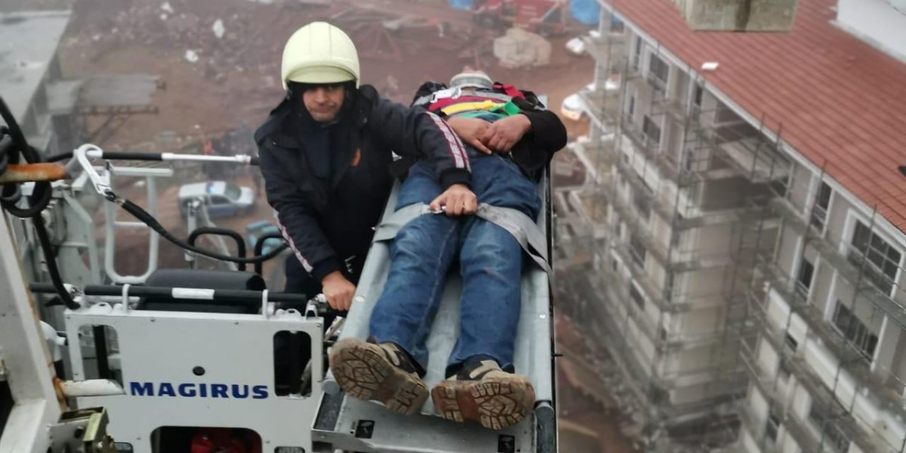 Konya’da nefes kesen kurtarma operasyonu