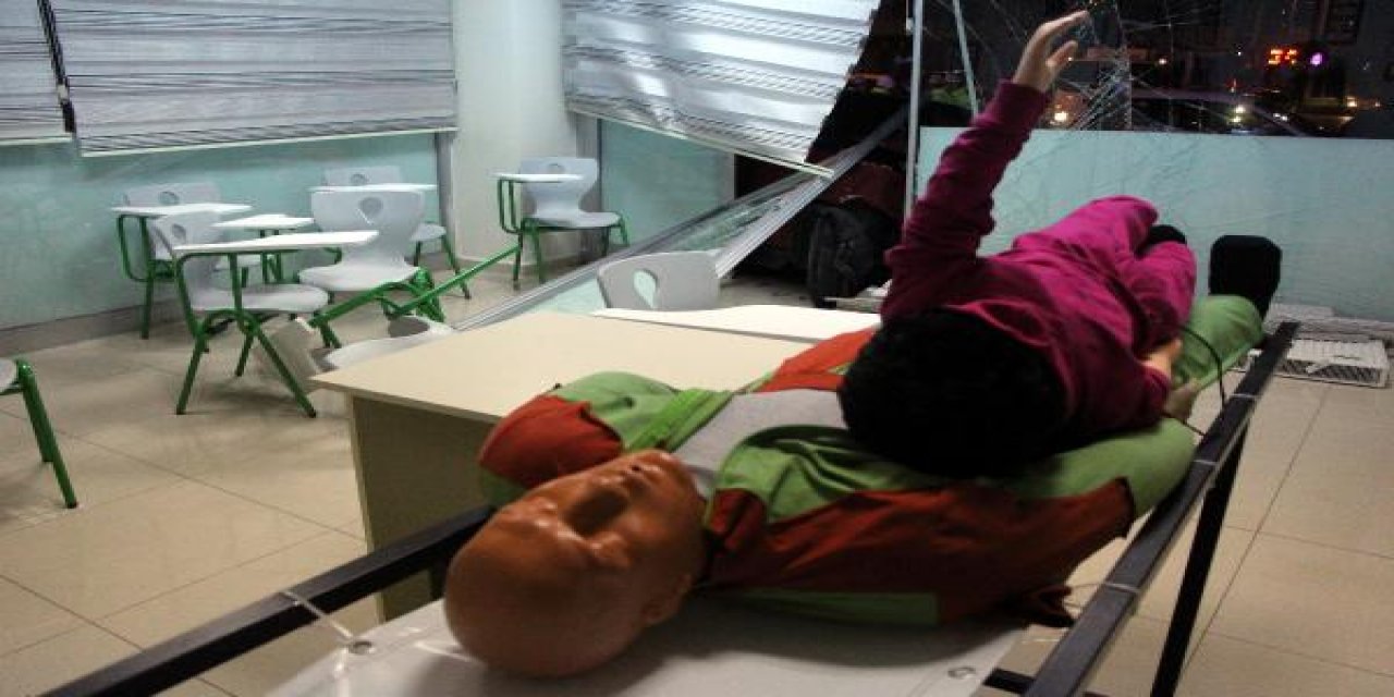 Bu kazayı görenler ‘İyi ki korona tedbirleri vardı’ dedi