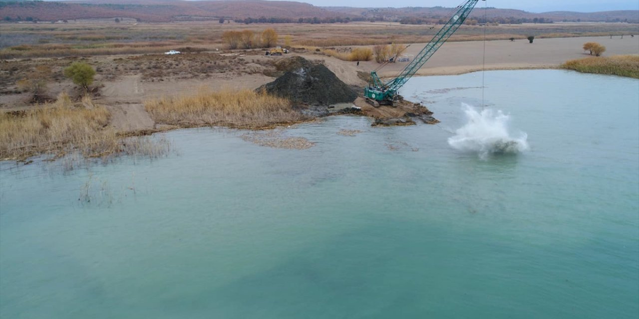 Konya'nın denizinde plaj uzunluğu artırılıyor