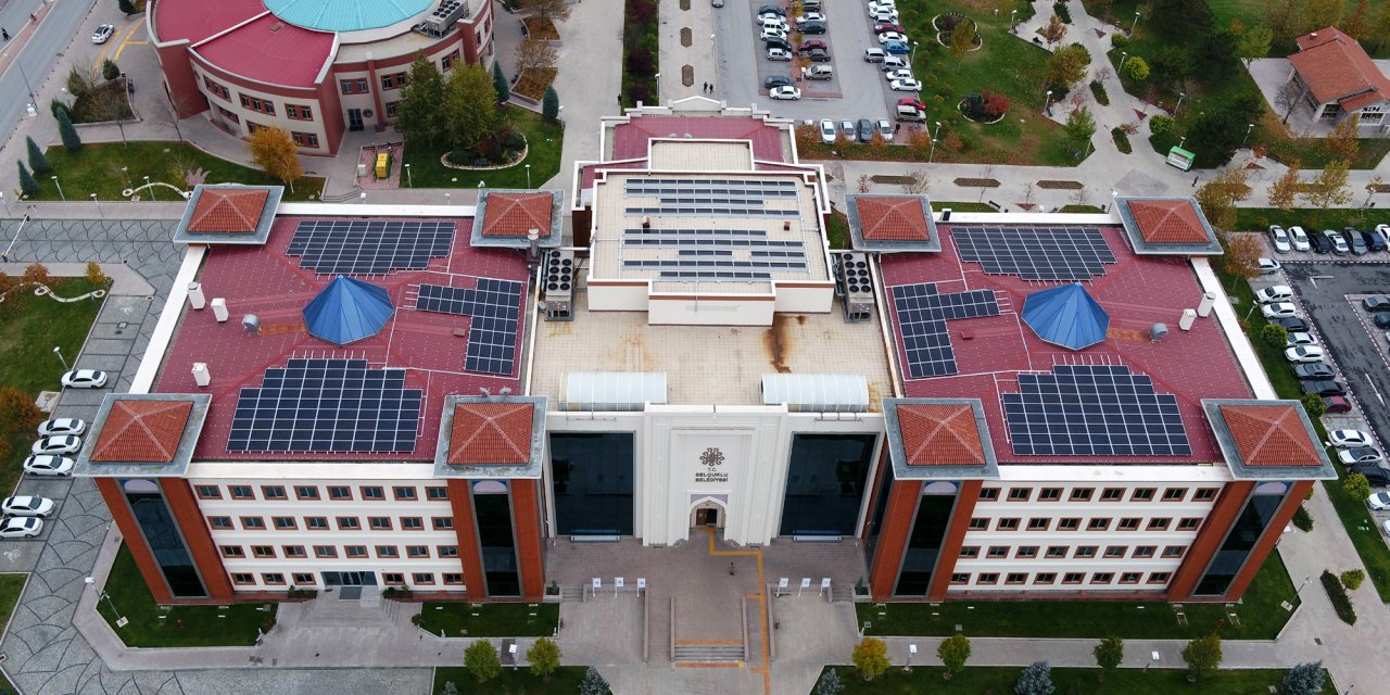 Selçuklu Belediyesi kendi elektriğini üretmeye başladı