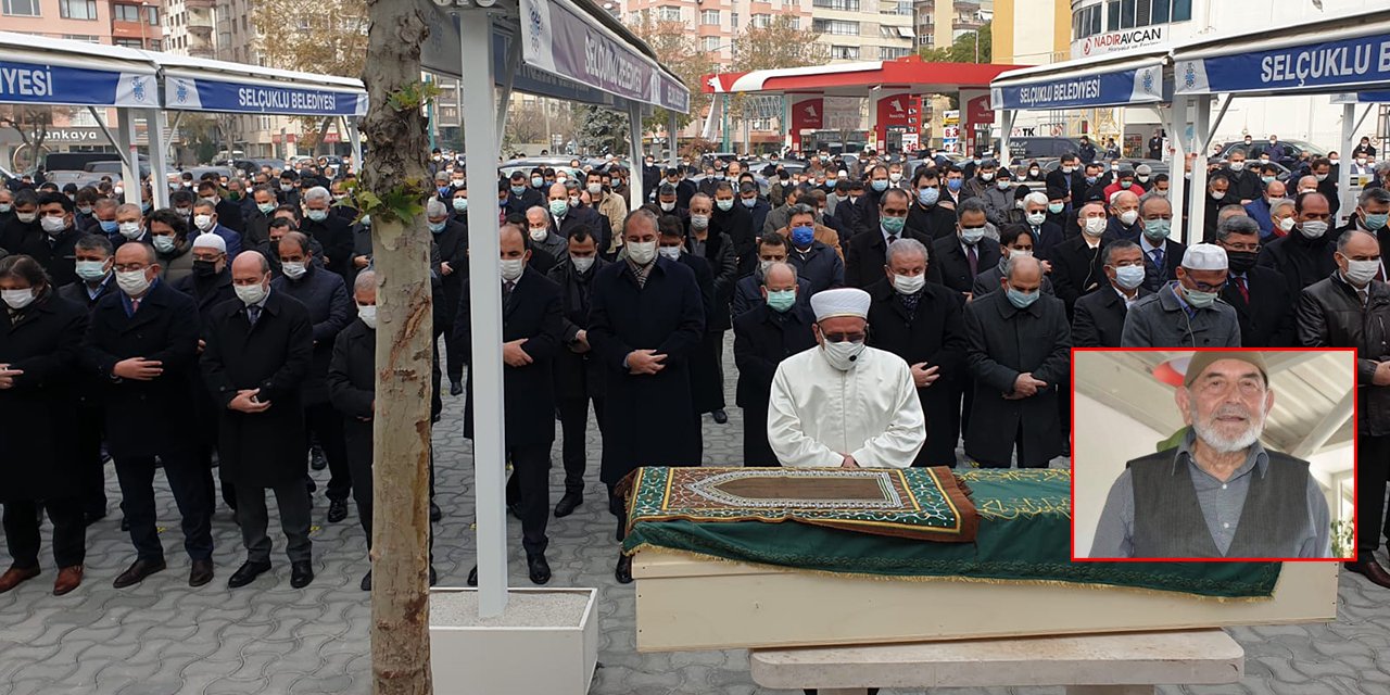 HSK Başkanı Halil Koç ve Konya Sağlık Müdürü Mehmet Koç’un babası toprağa verildi