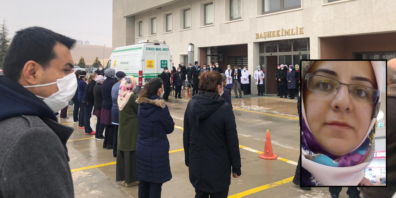 Konya’da koronavirüse yenik düşen Selver hemşireye acı veda