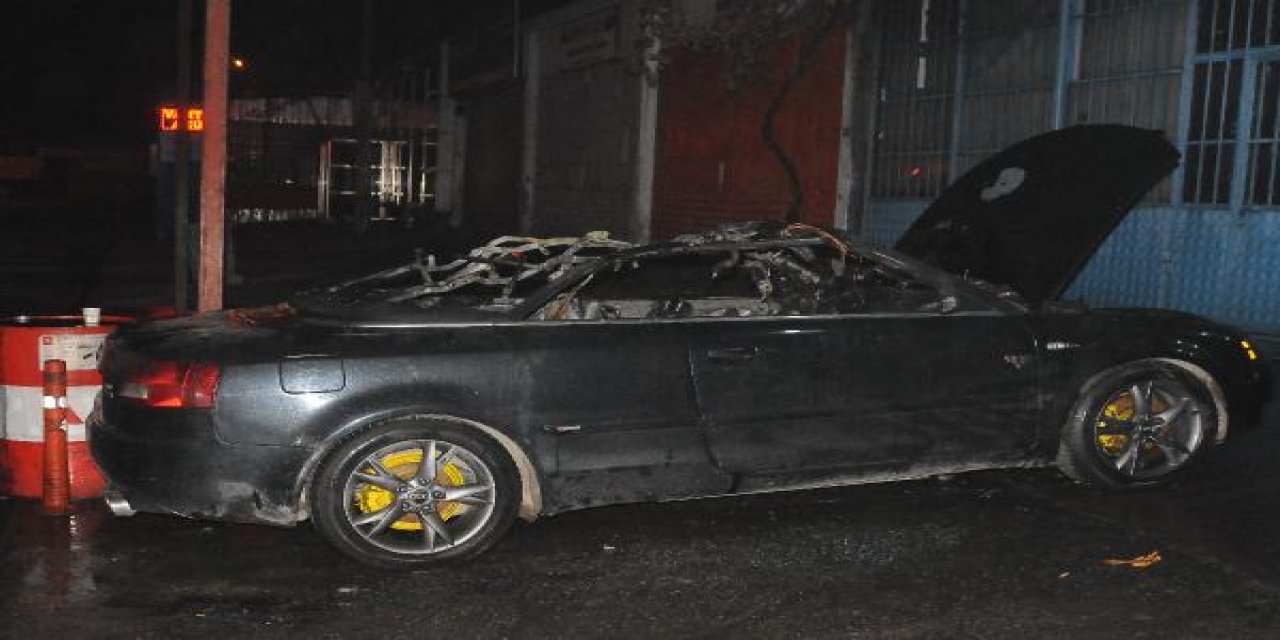 Arabasını yakıp iş yerine silahla saldırdılar: 1 yaralı