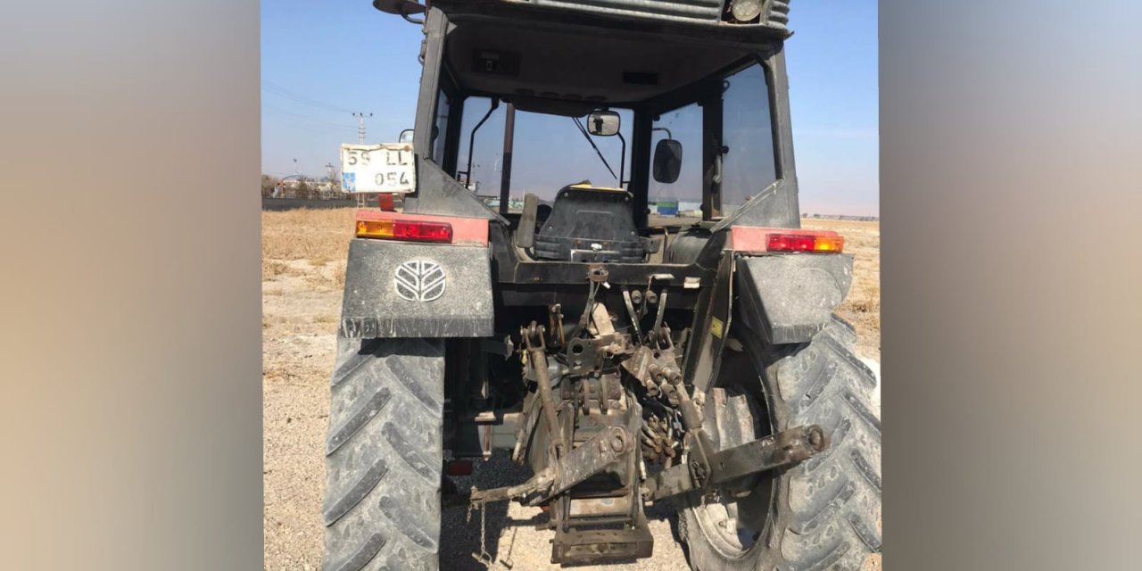 Tekirdağ’da çalınan 750 bin liralık 3 traktörden biri Konya’da bulundu