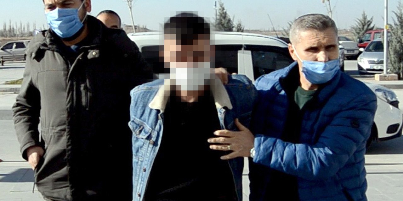 Eşini kazara vurduğu iddia edilmişti! Saklandığı evde yakalanan şüpheli gazetecilere saldırdı